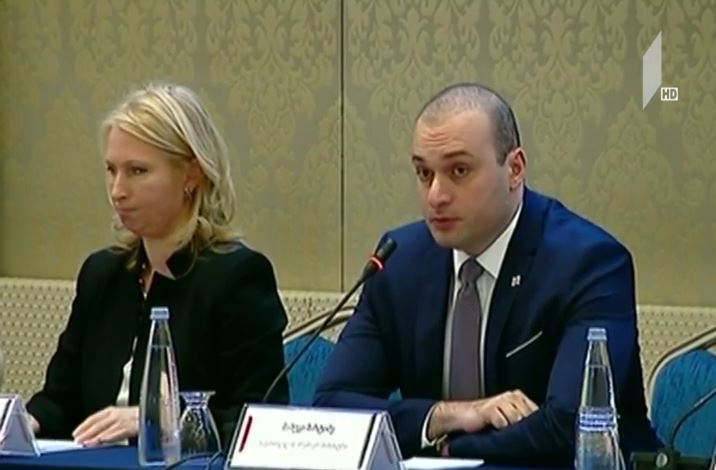 პრემიერი ბიზნესასოციაციის წევრებს ხვდება