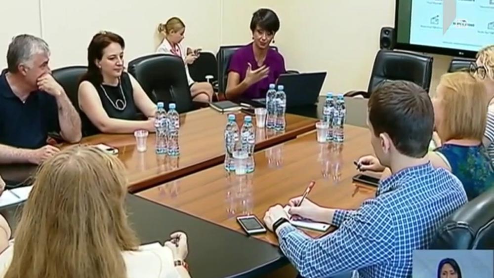 მოლდოველი ჟურნალისტები საქართველოს პირველ არხს ესტუმრნენ