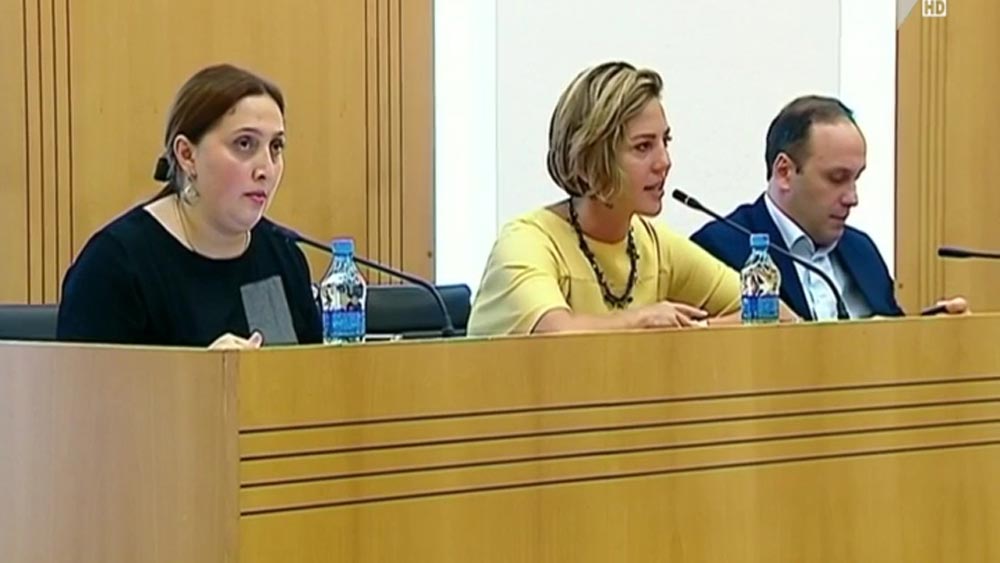 შეხვედრა იუსტიციის საბჭოს წევრებთან