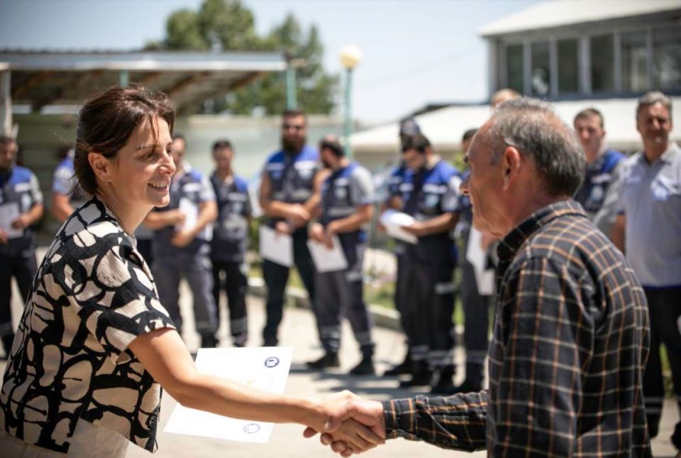 ცხოველთა მონიტორინგის სააგენტოს თანამშრომლებს მადლობის სიგელები გადაეცათ