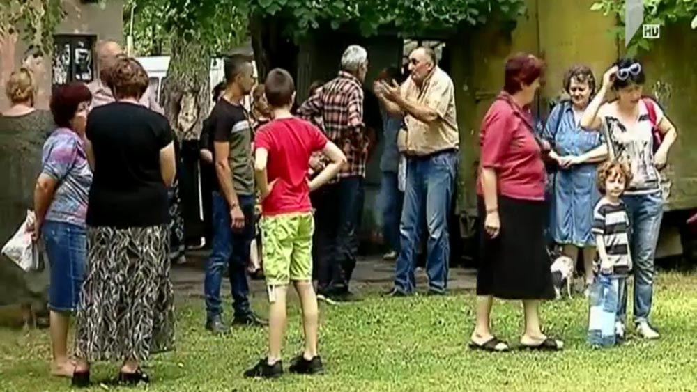 საპროტესტო აქცია გომბორში