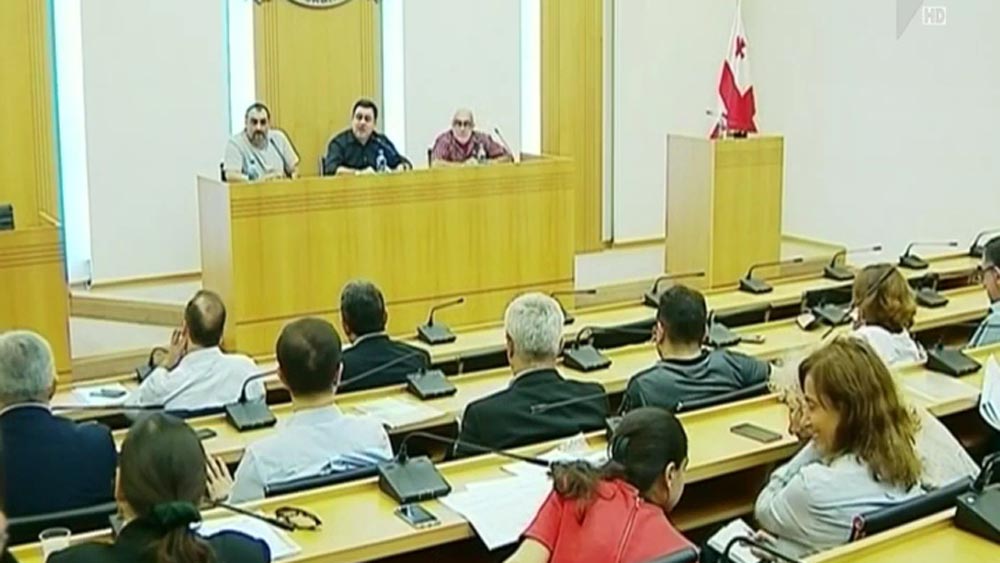 „რუსთავი 2“-ის დამფუძნებლები პარლამენტში