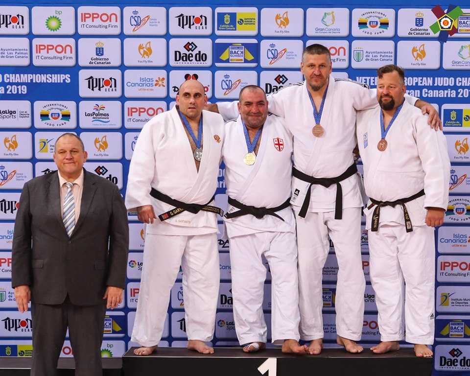 ორი ქართული ოქრო ვეტერან ძიუდოისტთა ტურნირზე