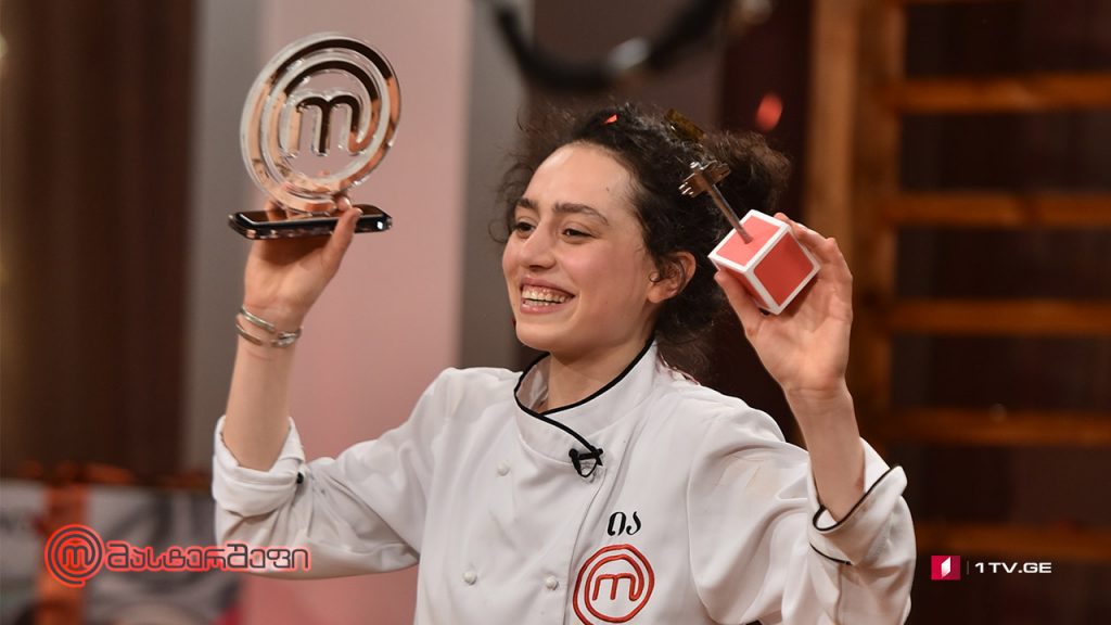 Gürcüstanın Birinci Kanalının "Masterşef" şousunun qalibi İya Dzaqaniya oldu