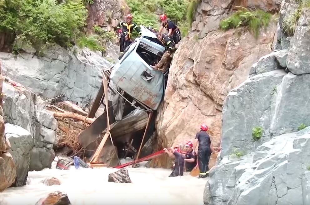 Due to rescue works  Pshaveli-Abano-Omalo road blocked