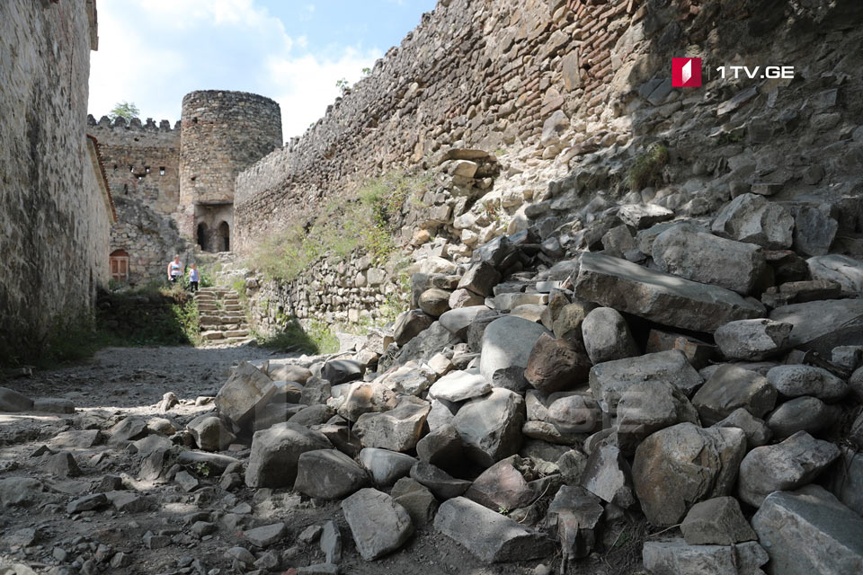 Ananuri kompleksinin zədələnmiş məhəlləsi sabahdan turistlər üçün bağlanacaq