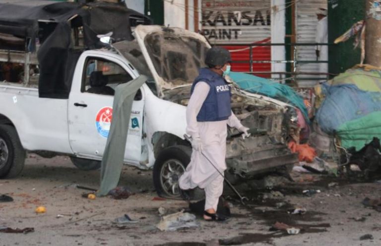 პაკისტანში ტერაქტის შედეგად ხუთი ადამიანი დაიღუპა