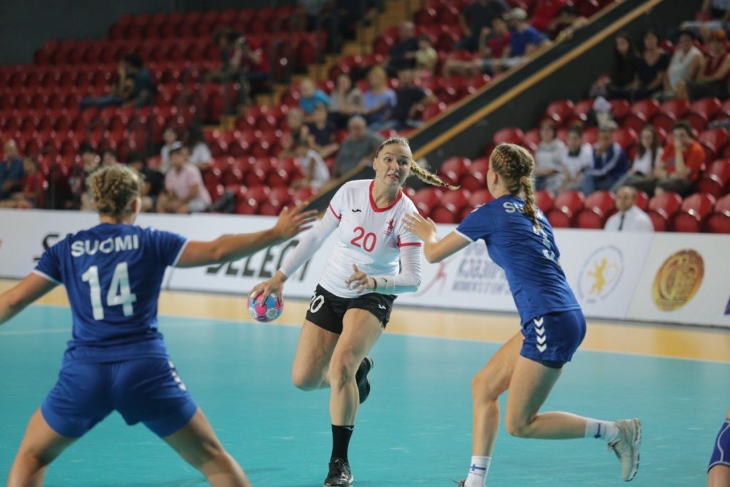 საქართველოს 17 წლამდე ხელბურთელ გოგონათა ნაკრებმა ევროპის ჩემპიონატის მეორე მატჩში ფინეთის გუნდი დაამარცხა