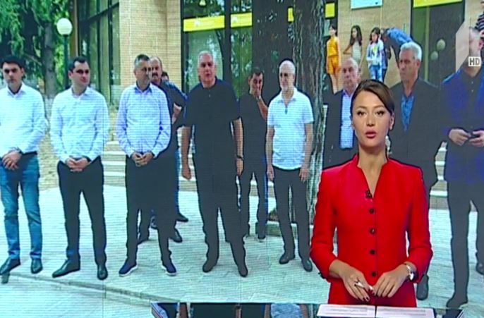 ხელისუფლების წარმომადგენლების შეხვედრა გარდაბანში