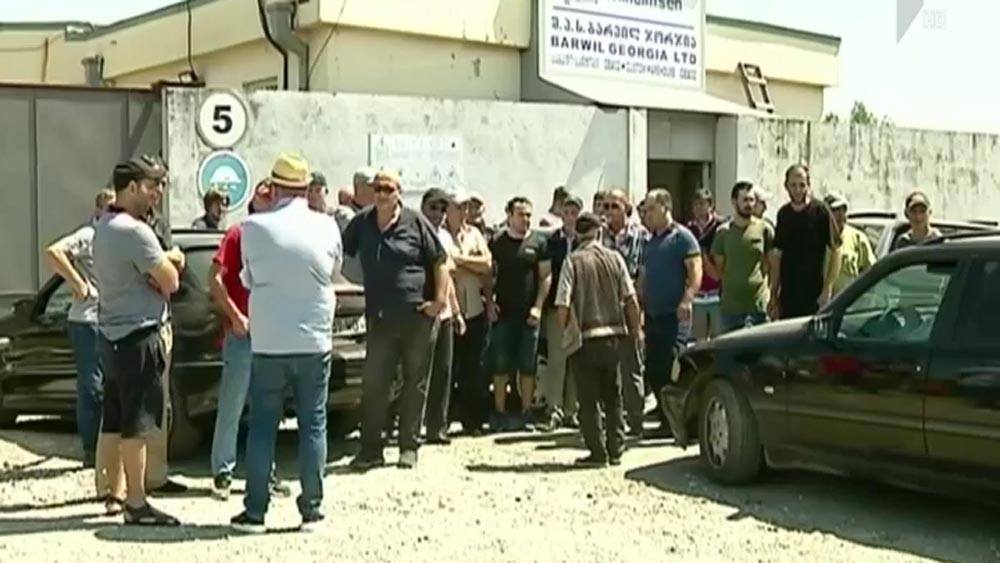 გაფიცვა ფოთში