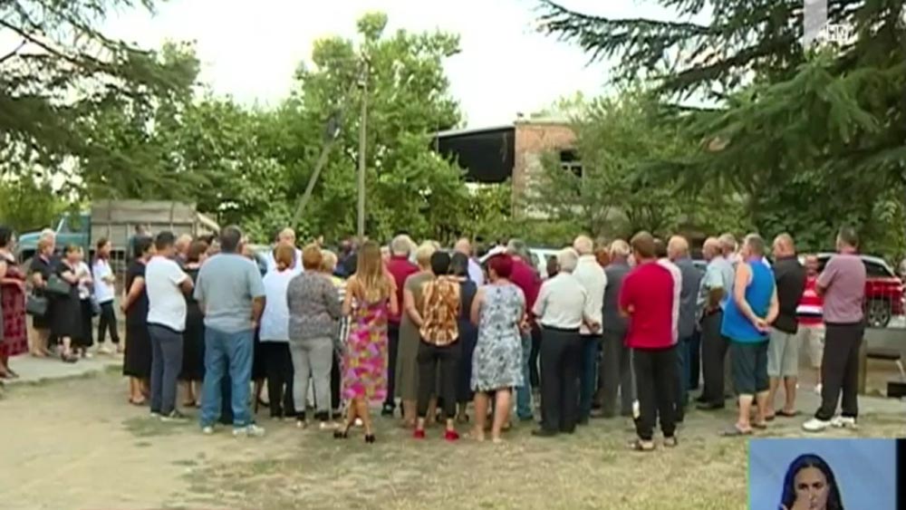 ხელისუფლების წარმომადგენლების შეხვედრა ლაგოდეხში
