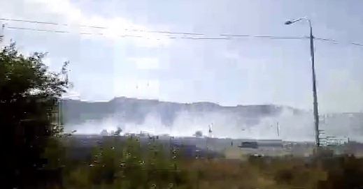 წეროვანთან ახლოს ხანძარია [ვიდეო]