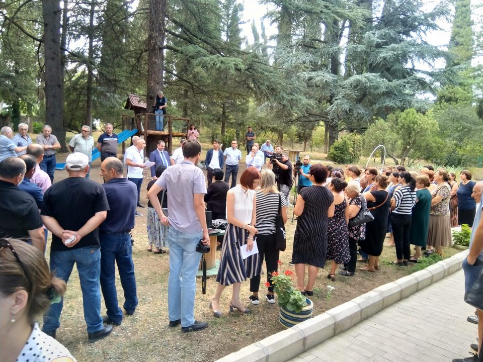 ცენტრალური და ადგილობრივი ხელისუფლების წარმომადგენლები სოფლების კისისხევის, ნასამხრალისა და წინანდლის მოსახლეობას შეხვდნენ
