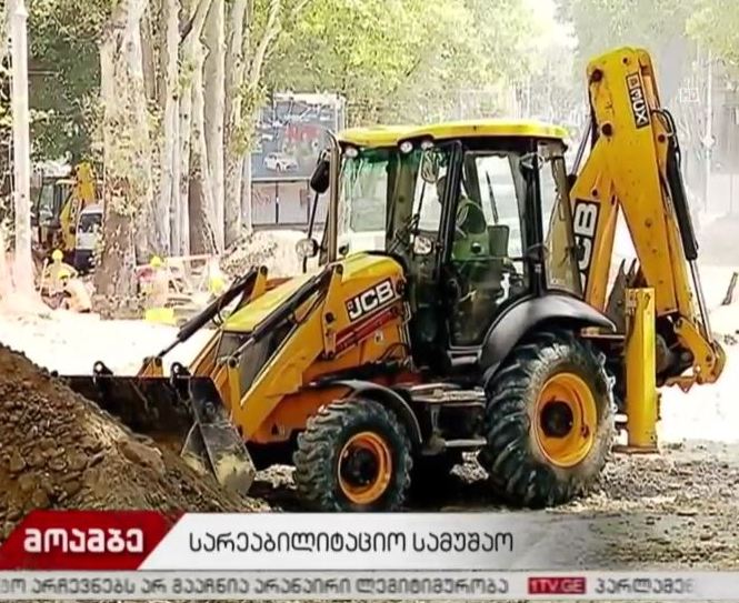 ჭავჭავაძის გამზირზე საავტომობილო მოძრაობა 15 სექტემბრისთვის აღდგება