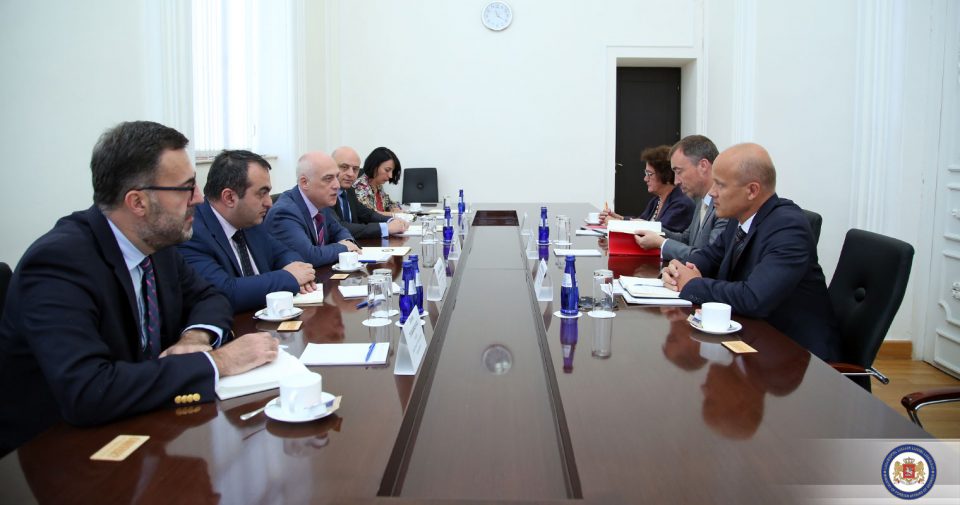 დავით ზალკალიანი ჟენევის თანათავმჯდომარეებს შეხვდა
