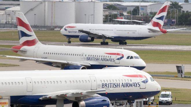 "Britiş earveysin" pilotlarının tətilinə görə, 1500 reys təxirə salındı
