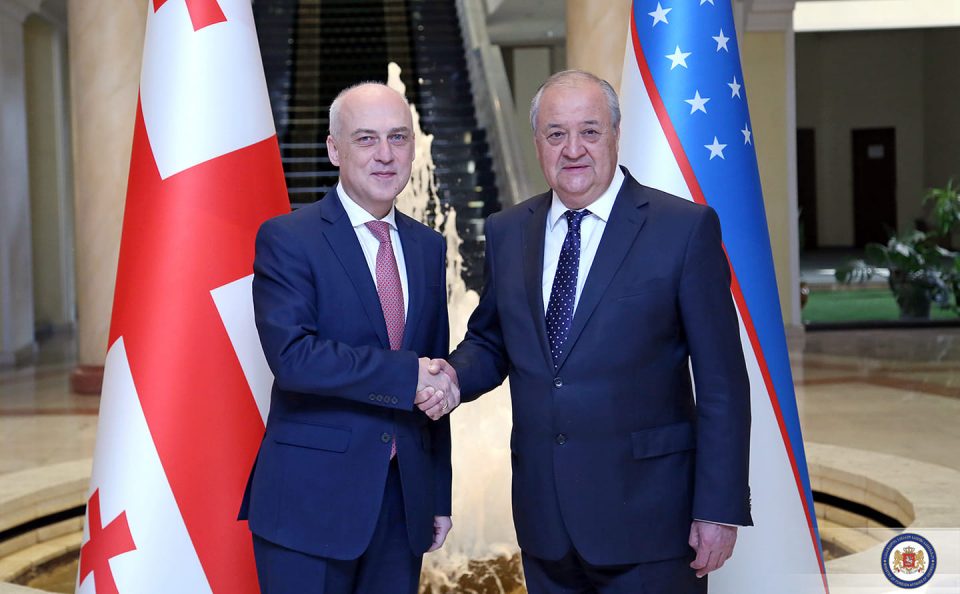 დავით ზალკალიანი უზბეკ კოლეგას შეხვდა