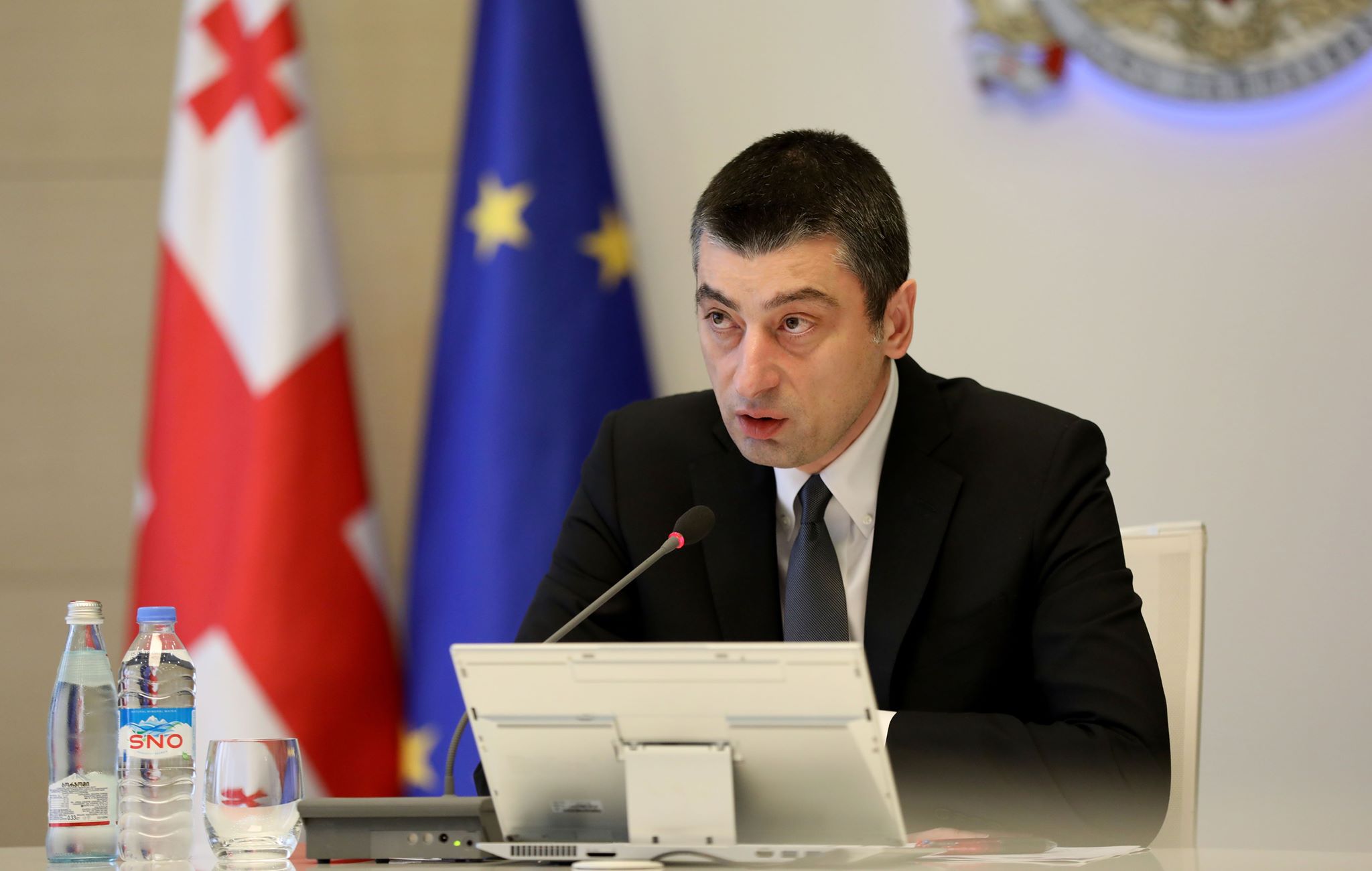 შვეიცარიის პრეზიდენტმა გიორგი გახარიას პრემიერ-მინისტრის თანამდებობის დაკავება მიულოცა
