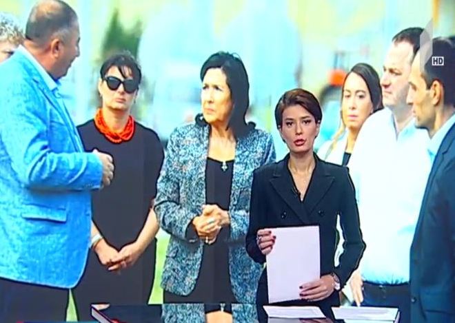 პრეზიდენტი ჯიღაურას ლაბორატორიას ესტუმრა