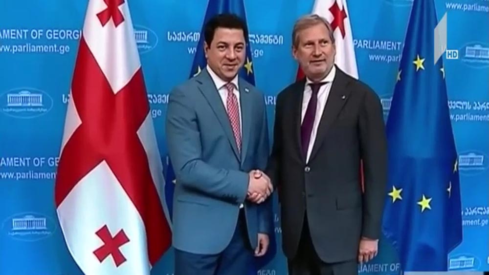 არჩილ თალაკვაძე იოჰანეს ჰანს შეხვდა