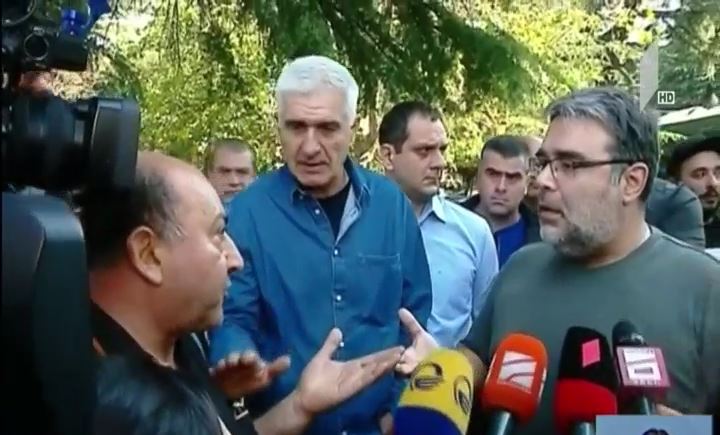 „ავიამშენში“ დასაქმებულების პროტესტი გრძელდება