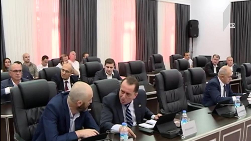 აჭარის უმაღლესი საბჭოს სხდომა 