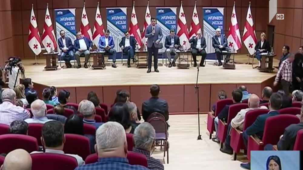 საკონსტიტუციო ცვლილებების განხილვა ოზურგეთში