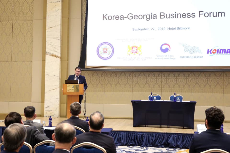 გენადი არველაძე - კორეული კომპანიები ქართული პროდუქციის იმპორტით აქტიურად ინტერესდებიან