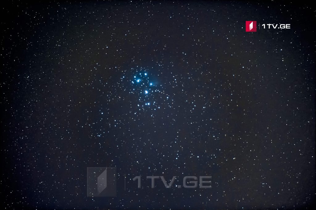 პლეადები — ღამის ცის ერთ-ერთი მშვენება ირაკლი გედენიძის ასტროობიექტივში