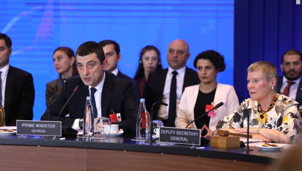 გიორგი გახარია - შავ ზღვაზე რუსეთის გაძლიერების ფონზე, ნატო-ს წარმომადგენლობა არის კრიტიკულად მნიშვნელოვანი