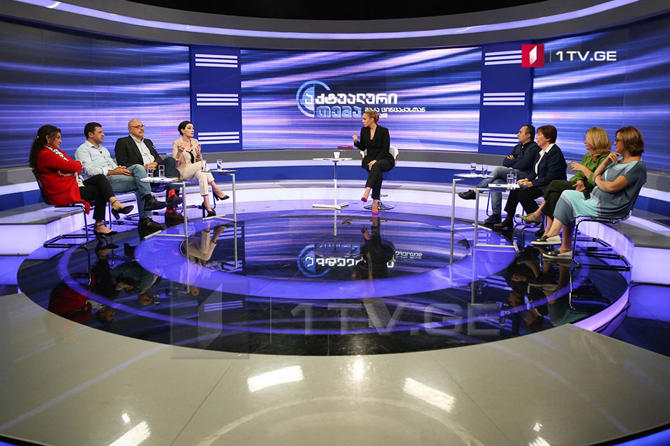 ცხარე კამათი თაკო ჩარკვიანსა და სოფო ხორგუანს შორის - „ჩვეულებრივი მატყუარა ხართ“
