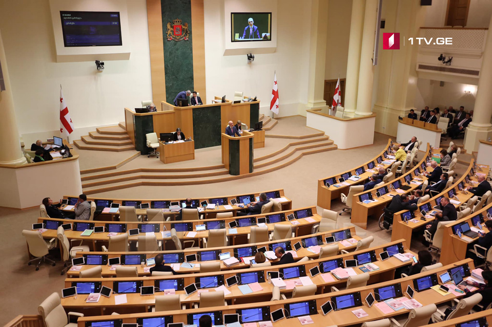 დავით ზალკალიანი პარლამენტში