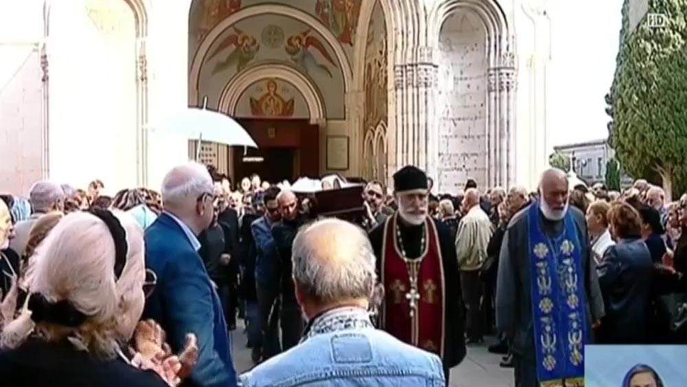 მიხეილ კობახიძის დაკრძალვა