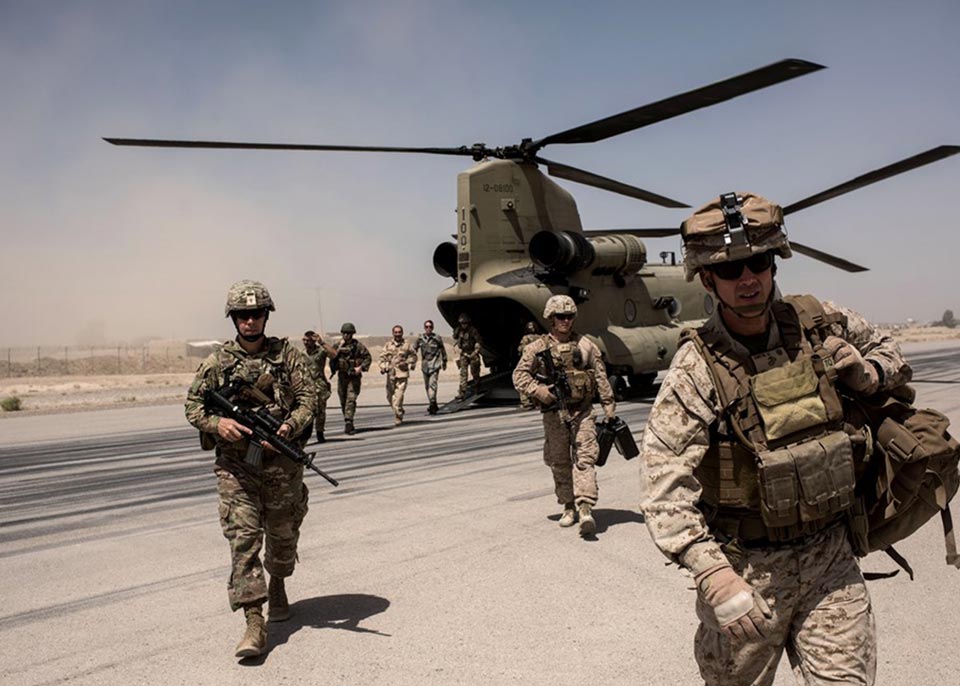 „ენბისი“ - აშშ-ის თავდაცვის დეპარტამენტი ავღანეთიდან ამერიკელი სამხედროების გაყვანის გეგმაზე მუშაობს