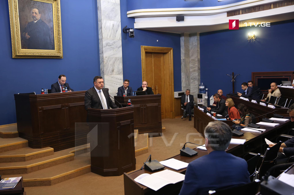 სიტყვიერი დაპირისპირება იურიდიული კომიტეტის სხდომაზე