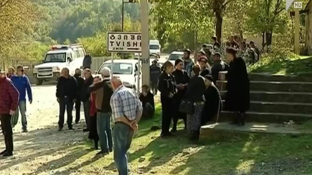 აქცია სოფელ ტვიშში