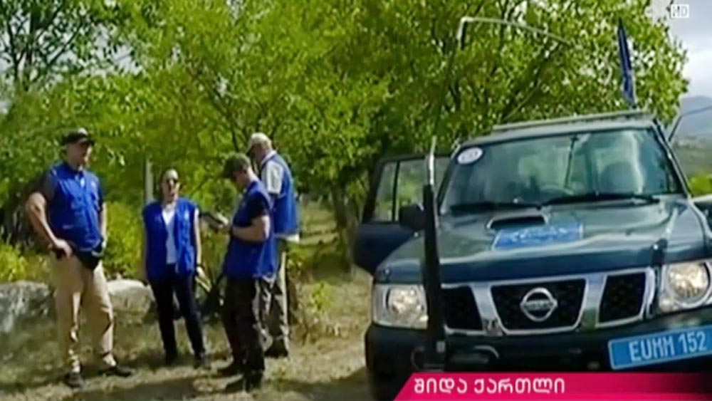 ევროკავშირის დამკვირვებლების დაკავება
