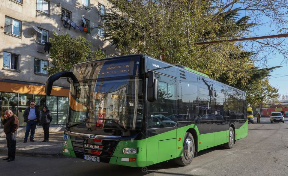 ლილოს დასახლებაში „მანის“ მარკის 10 ახალი ავტობუსი იმოძრავებს