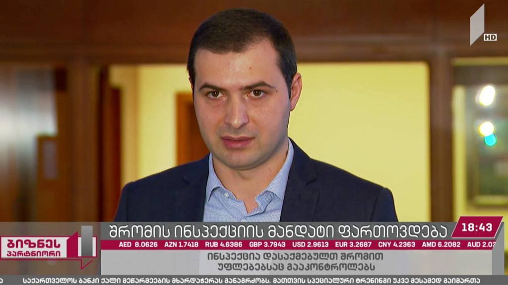 შრომის ინსპექციის მანდატი ფართოვდება