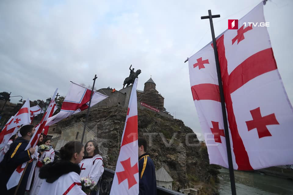 ასი ათასი მოწამის ხსენების დღეს პატრიარქი მეტეხის ხიდზე საზეიმო პარაკლისს გადაიხდის