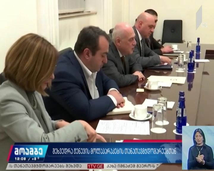 შეხვედრა ჟენევის თანათავმჯდომარეებთან