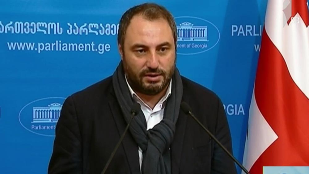 ბექა ნაცვლიშვილის ბრიფინგი