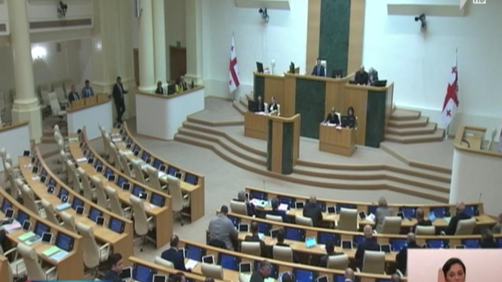პარლამენტის პლენარული სხდომა