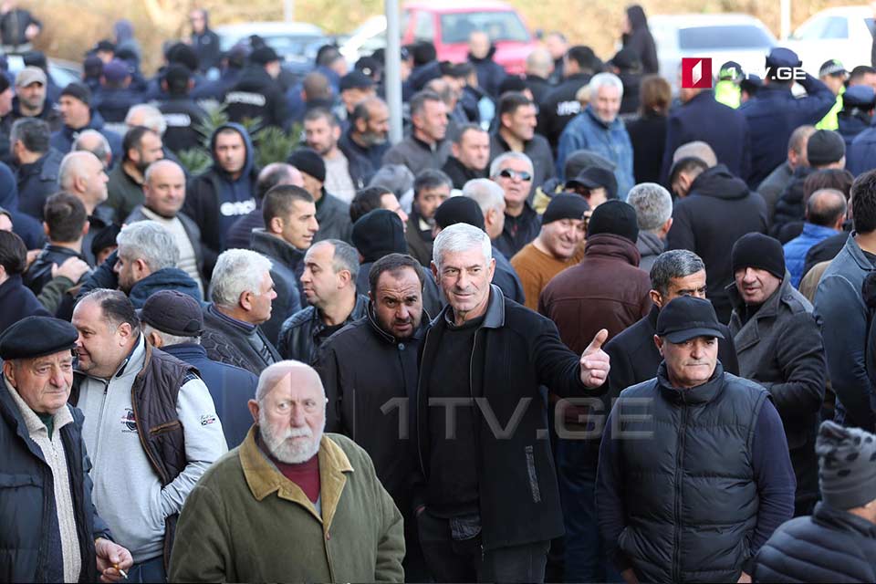 აქცია მცხეთის გამგეობასთან