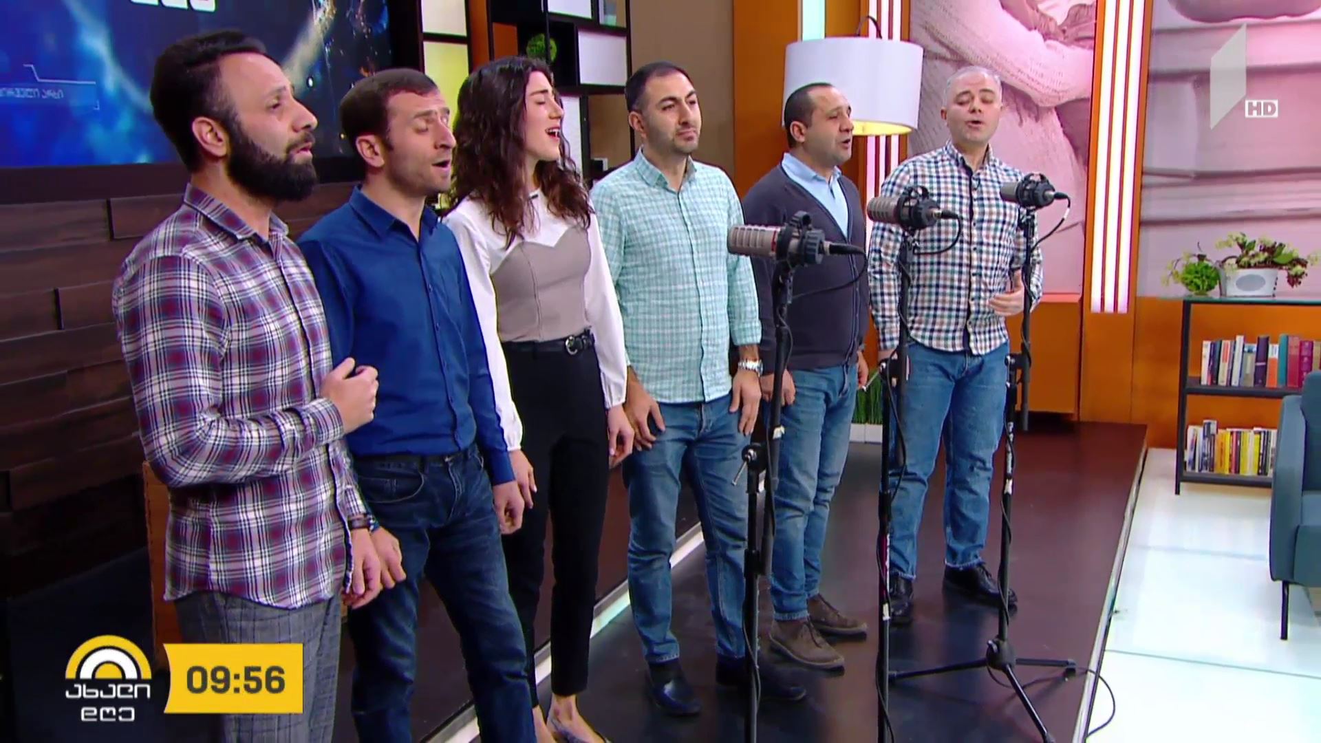 ცოცხალი მუსიკა #ახალდღეში The Georgian six - „ალელუია“