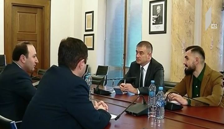 ანრი ოხანაშვილი ევროსაბჭოს ოფისის ხელმძღვანელს შეხვდა