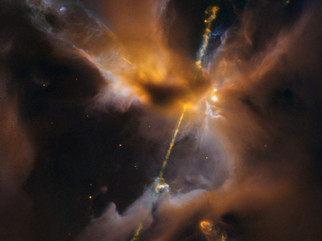 როგორ იბადება ვარსკვლავი — ჰაბლის ახალი, უნიკალური ფოტო