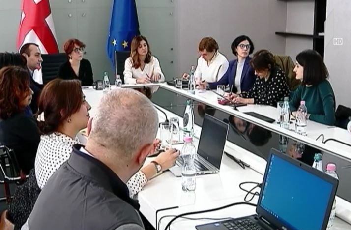 შეხვედრა განათლების სამინისტროში