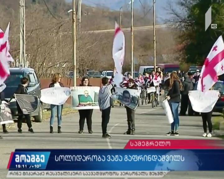 ანტისაოკუპაციო აქცია წალენჯიხაში