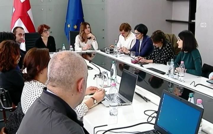 შეხვედრა განათლების სამინისტროში